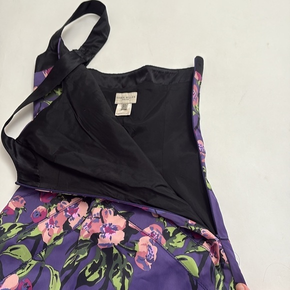 KAREN MILLEN Midi Floral Halter Formal Dress - Picture 8 of 13